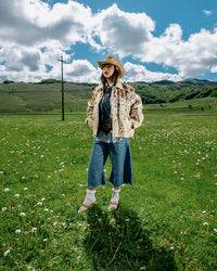 Cow Jacket Light Brown