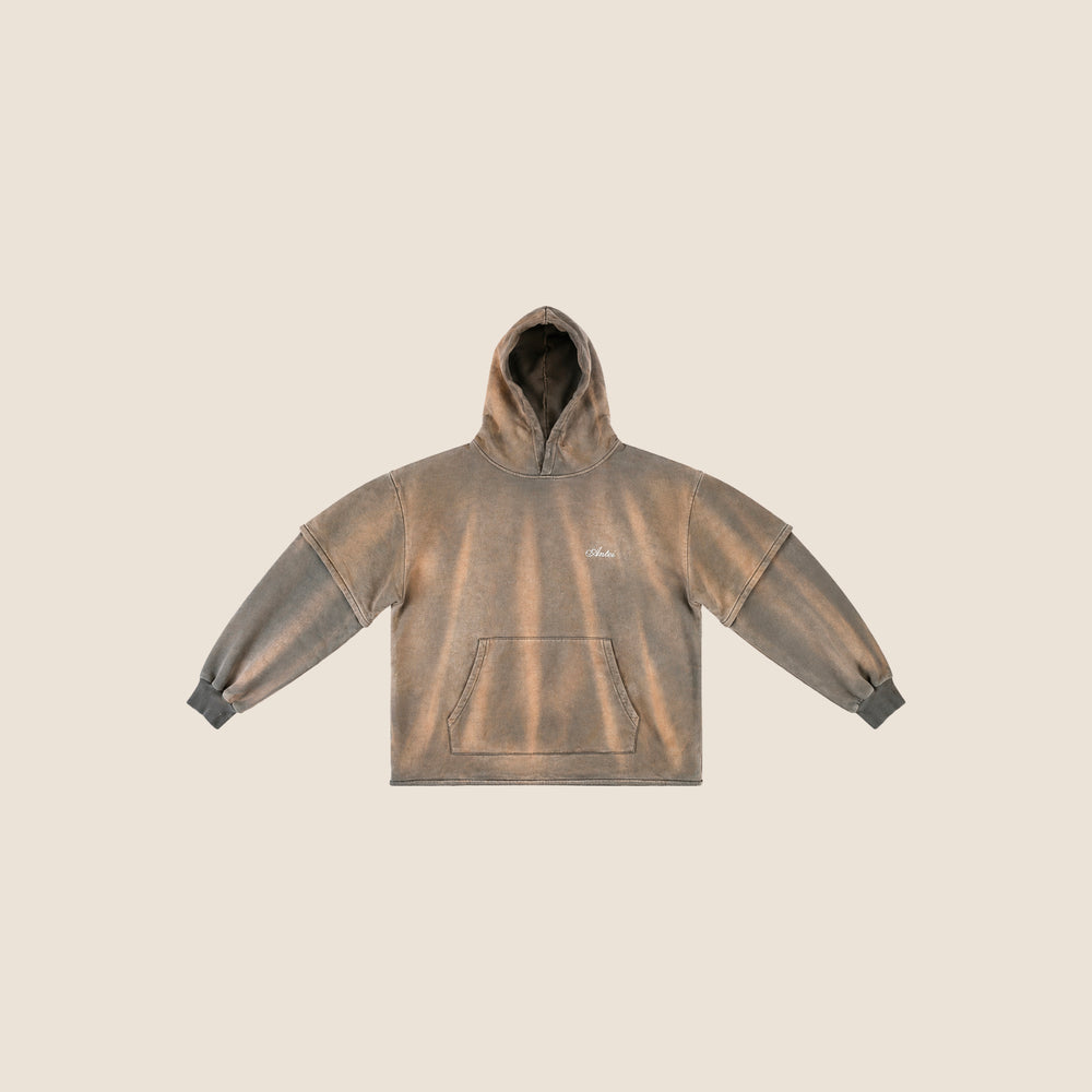 Double Sleeve Hoodie Terra