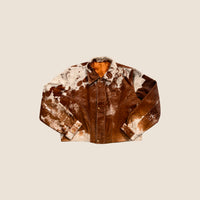 Cow Jacket Dark Brown