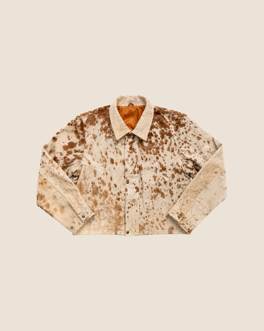 Cow Jacket Light Brown
