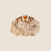 Cow Jacket Light Brown