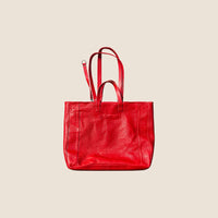 Tote Bag Croco Red