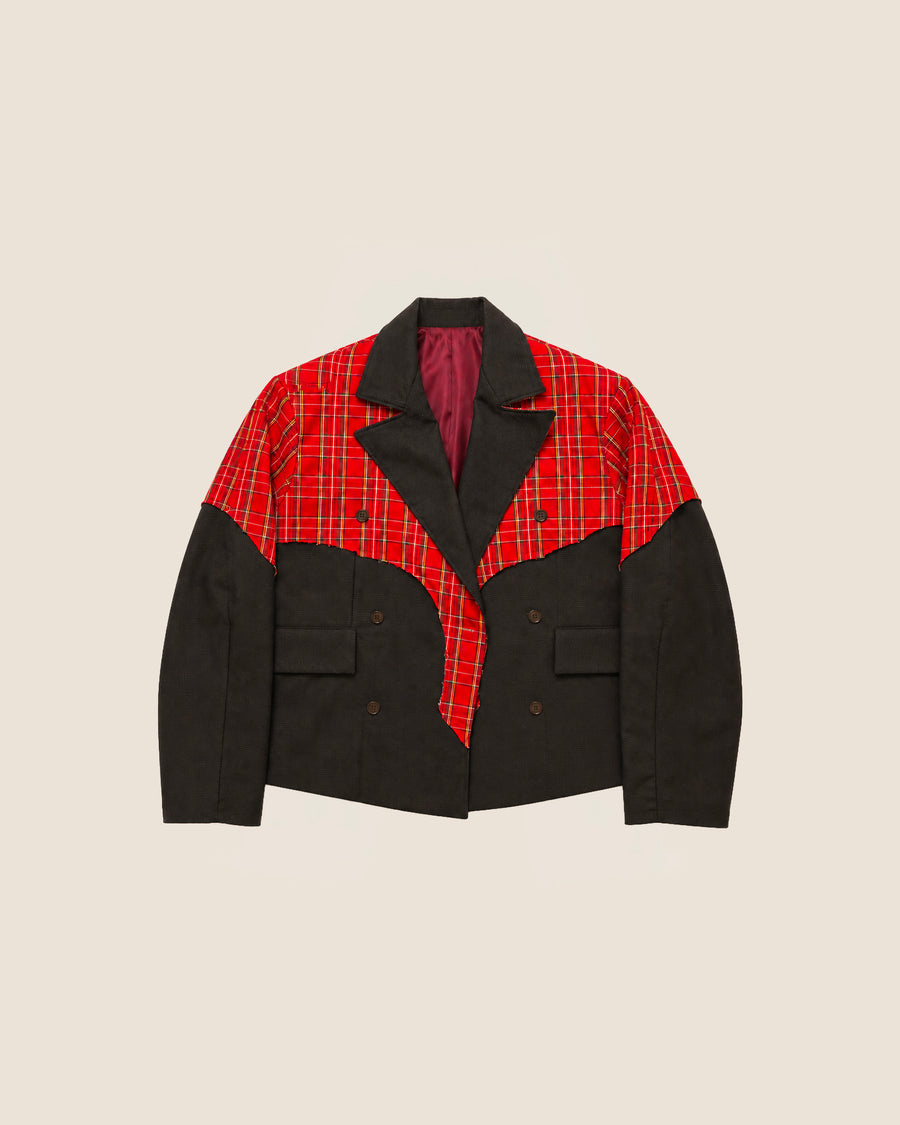 Shelby Jacket - Double Tartan