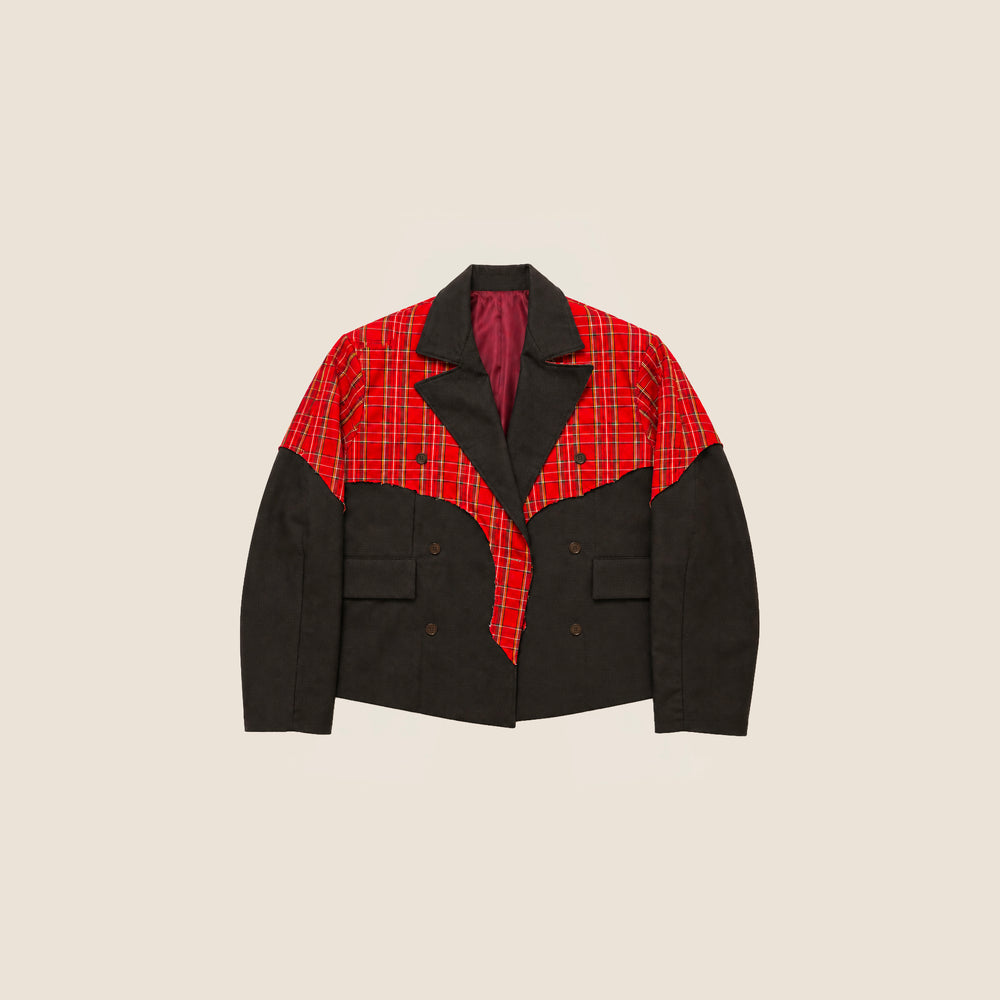 Shelby Jacket - Double Tartan