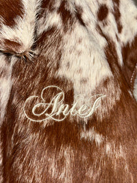 Cow Jacket Dark Brown