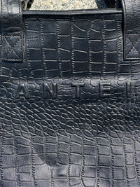 Tote Bag Croco Black