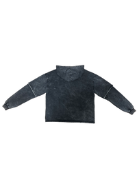 Double Sleeve Hoodie Marmo