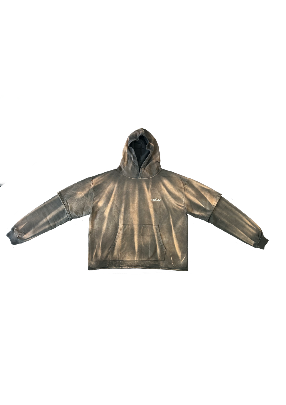 Double Sleeve Hoodie Terra