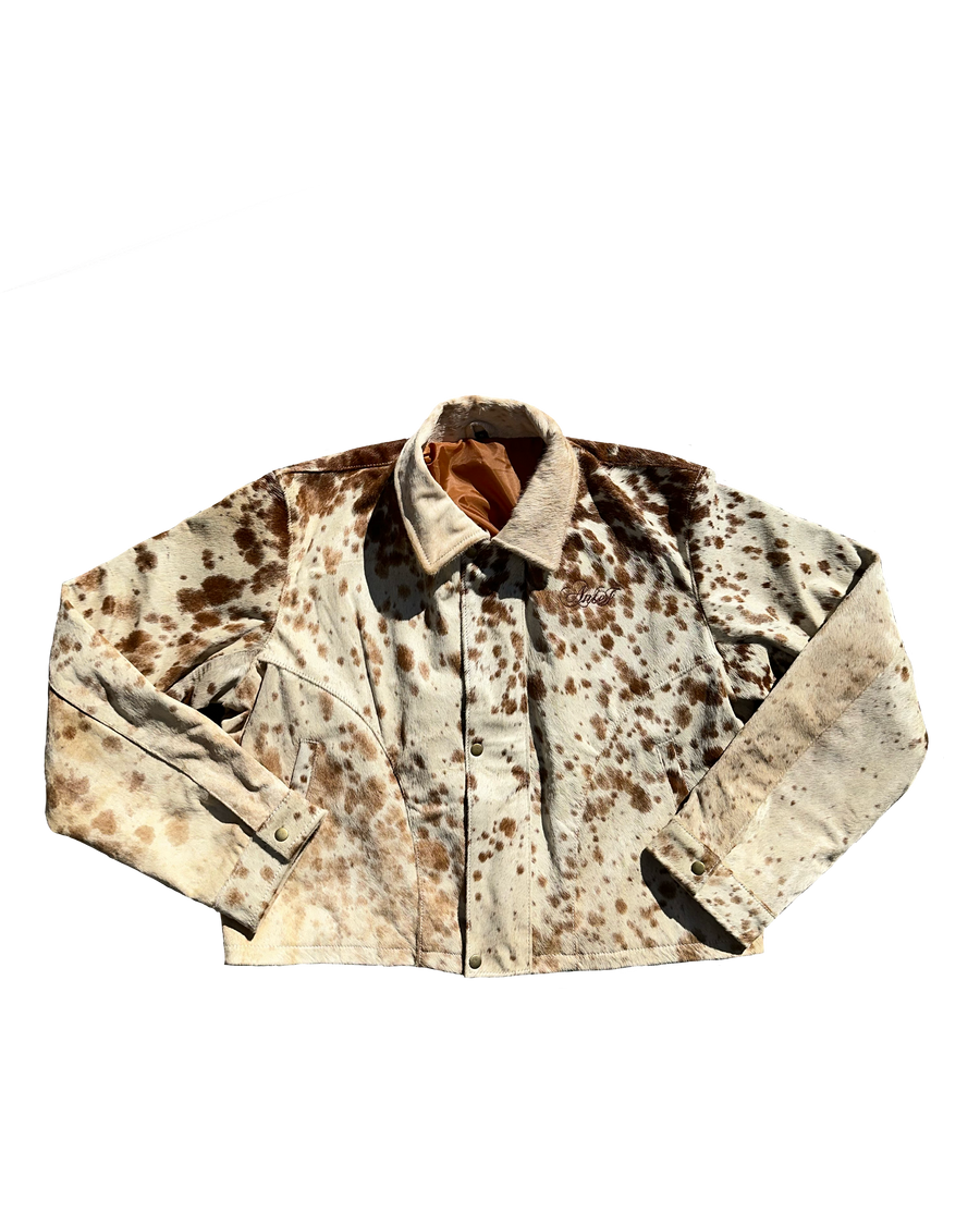 Cow Jacket Light Brown