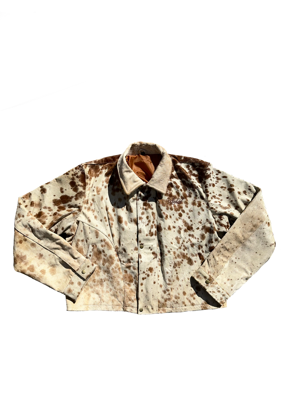 Cow Jacket Light Brown