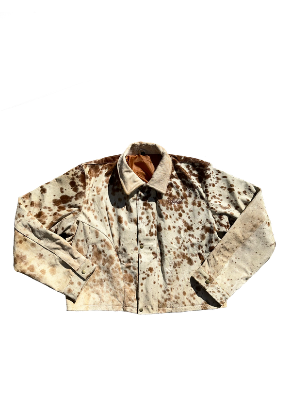 Cow Jacket Light Brown