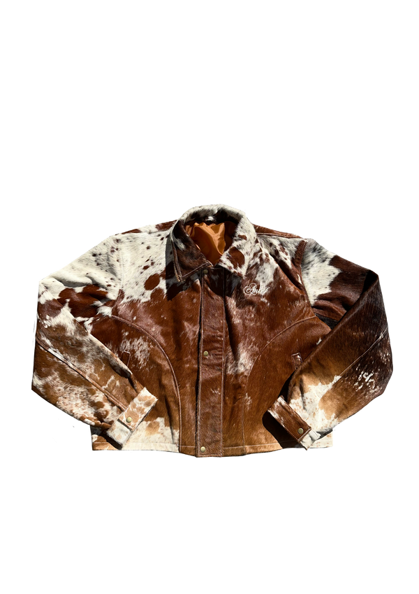 Cow Jacket Dark Brown